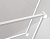 Светильник светодиодный AMBRELLA FL5595/2+8 WH белый 60W 3000K/4200K/6400K 600*600*1300 (без ПДУ)