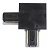 Соединитель для шинопроводов типа R VOLPE UBX-Q123 R21 BLACK 1 POLYBAG