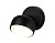 Светильник накладной AMBRELLA TN71009 BK черный GX53 max 12W D80*90 поворотный