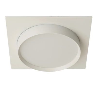 Светильник FERON DL506 15W 230V GX53, белый, квадрат, без лампы