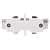 Коннектор белый внутренний Jazzway PTR CI-WH 3P SHORT