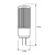 Лампа CAMELION LED3-G4-JD-NF/845/G4
