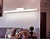 Светильник настенный Ambrella FW423 SWH белый песок LED 4200K 18W 600*50*100 с выключателем