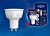 Лампа светодиодная UNIEL LED-JCDR 6W/NW/GU10/FR/DIM PLP01WH, диммируемая, матовая (4000K) Белый свет