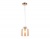 Светильник подвесной со сменной лампой Ambrella TR3578 GD/TI золото/янтарь E27 max 40W D150*1025