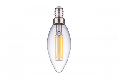 Лампа светодиодная Фарлайт нитевидная прозрачная свеча С35 11Вт 2700К Е27