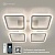 Люстра светодиодная ESTARES SONNE 120W 4S-APP-550x550x70-WHITE/WHITE-220-IP20  Управляемая