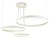 Светильник Ambrella FA6201/3 WH белый 245W 3000K+6400K/3000K/6400K/4200K+4200K (ПДУ РАДИО 2.4G)