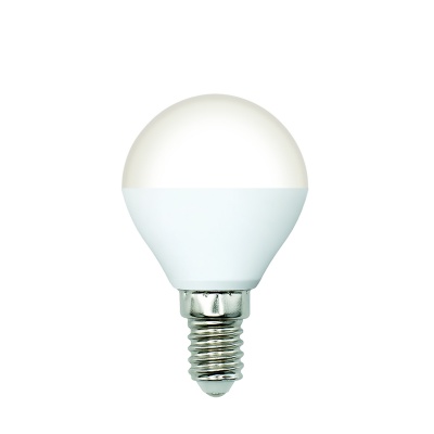 Лампа светодиодная VOLPE LED-G45-6W/4000K/E14/FR/SLS серия Active