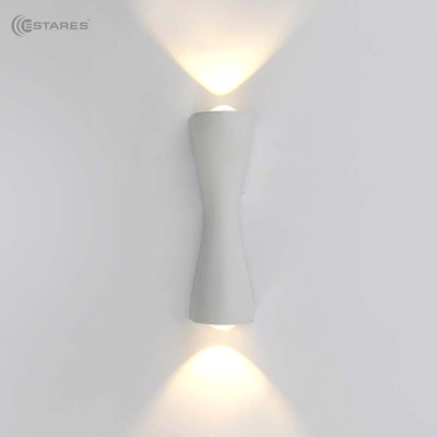 Архитектурный светодиодный светильник ESTARES SAVIO 6W 3L-WW-160x60x50-WHITE-220-IP54 