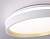 Светильник Ambrella FZ601 WH/GD белый/золото IP20 46W 3000K-6500K+RGB D390*80 (ПДУ ИК)