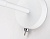 Светильник накладной AMBRELLA TA13128 WH белый GU10 max 12W D85*L150*H240 настенный с выключателем 