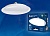 Лампа светодиодная UNIEL LED-U220-40W/6500K/E27/FR PLU01WH UFO, матовая, 3000К