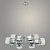 Люстра 07372/6 CR хром 6x40W E27 d620 h700, GNV24