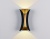 Светильник настенный Ambrella FW193 BK/GD/S черный/золото/песок  LED 4200K 10W 100*200*85