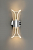 Светильник ESTARES бра  DIO 12W 2Y-ON/OFF-280x80x85-CHROME/CLEAR-220-IP20 Управляемый