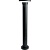 Светильник FERON DH106 7W 420Lm 4000K черный, 150*150*640, столб 0,6м