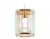 Светильник подвесной с хрусталем Ambrella TR5108 GD/CL золото/прозрачный E27/1 max 40W 150*150*1200
