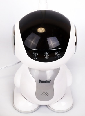 Светильник настольный CAMELION KD-858 C01 белый+серый LED 8 Вт,230В,500 лм,сенс.рег.ярк