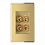Розетка Аудио-2я, Hi-Fi. Parthenon Gold