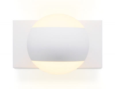 Светильник настенный Ambrella FW570 SWH белый песок G9 max 40W 100*70*85 с акрилом