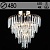Люстра E2139/6+5 FGD золото 6х40W E27+5х3W LED d480 h500 ПДУ
