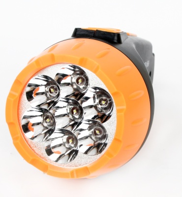 Фонарь ULTRAFLASH LED3807 аккум. 220Вт черный/желтый 7LED 2режима SLA пластик (5/60)
