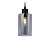 Светильник подвесной в стиле лофт Ambrella TR3695 BK/SM черный/дымчатый E27 max 40W D100*1000
