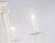 Светильник подвесной Ambrella TR9605/3 WH белый E14/3 max 40W D560*650