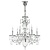 790064 Люстра SCHON 6x60W E14 Silver