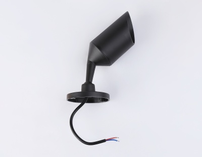 Светильник уличный в грунт ST6341 BK черный IP65 GU10 max 35W D60*100*220 AMBRELLA