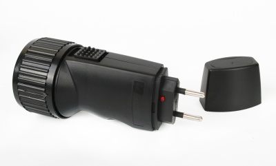 Фонарь ULTRAFLASH LED3859 аккум. 220В, черный, 5 LED, SLA, пластик, коробка