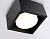 Светильник накладной AMBRELLA TN70827 BK черный GX53 max 12W 100*100*60 