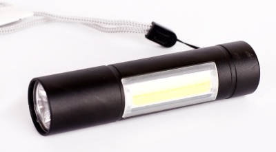 Фонарь ULTRAFLASH LED51523 аккум. 4В, черный, 2LED, 3 Вт, 3 реж, Micro-USB, бокс