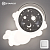 Управляемый светодиодный светильник KIDS ASTRONAUT 70W A-ON/OFF-520x360x200-SILVER/WHITE-220-IP20
