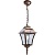 Светильник FERON PL615 60W 230V E27 145*145*800мм черное золото (на цепи)