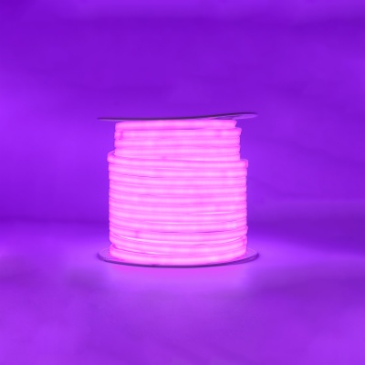 Лента "Гибкий Неон" GLS-2835-120-9.6-220-BNL-IP67-P ФИОЛЕТОВЫЙ катушка 50м