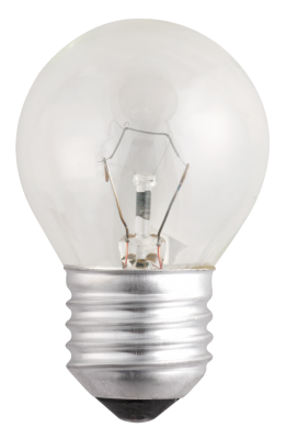 Лампа JAZZWAY сфера P45 40W E27 CL (100)