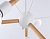 Люстра подвесная Ambrella TR80485/6 WH/LW белый/светлое дерево E27/6 max 60W D930*510