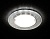 Светильник Ambrella G290 CH хром/прозрачный GX53+3W(LED WHITE)