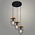 Подвес 23531/3HQ BK+WOOD черный/дерево 3х40W E27 h1000, 24