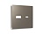 AP6410 Лицевая панель ALFA (Темная бронза матовый) для розетки 2USB тип A+C QUANT
