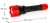 Фонарь ULTRAFLASH 6102-ТН 1LED 2XR6 черный, пластик, блистер-пакет (25/200)