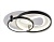 Светильник Ambrella FL5051 WH/GR белый/серый 105W 3000K-6400K 480*480*100 (