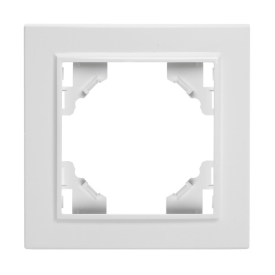 Рамка 1-местная, серия Эрна, PFR00-9001-01,  белый