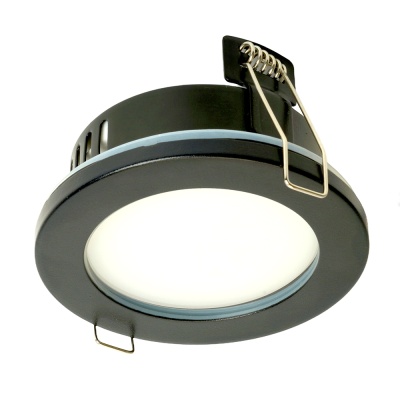 Светильник FERON DL544 15W 230V GX53, IP44, черный, без лампы 