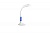Светильник настольный CAMELION KD-823 C01 бел. LED 8 Вт,230В, 500лм,сенс, термометр, рег.ярк и цвет.
