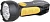 Фонарь ULTRAFLASH LED3816 аккум. 220В желтый/черн. 9LED, SLA пластик (1/60)