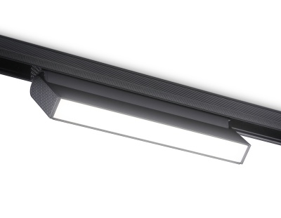 Светильник светодиодный для шинопровода Magnetic GL4062 BK черный IP20 12W 4200K 48V 223*22*105