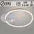 Люстра DK6095/1+1 WH+CR белый/хром 56W+5W LED 3000-6500K d590 ПДУ диммер,mobile HN23